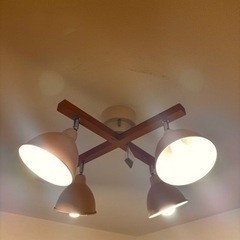 【調光LED電球＆リモコンセットで】照明器具