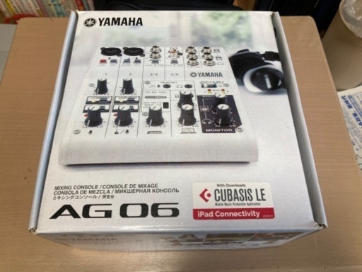 ヤマハ  AG06 未使用品