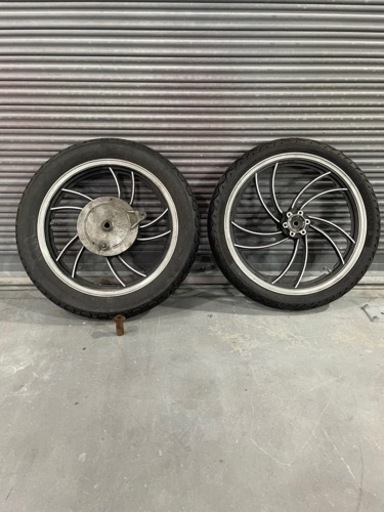 xj550前後ホイル