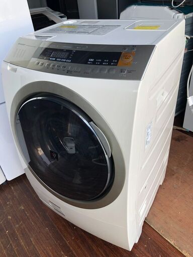 シャープ 洗濯乾燥機 ドラム式 プラズマクラスター搭載 10Kg 左開き ゴールド ES-ZP1-NL