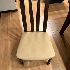 【美品】保証書付！カリモク家具　ダイニング五点セット　の画像