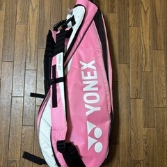 劣化無し YONEX ラケットバッグ シューズポケット有り