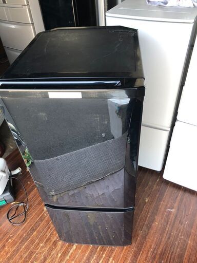 2019年式　MR-P15E-B 冷蔵庫 Pシリーズ サファイアブラック [2ドア /右開きタイプ /146L] [冷凍室 46L