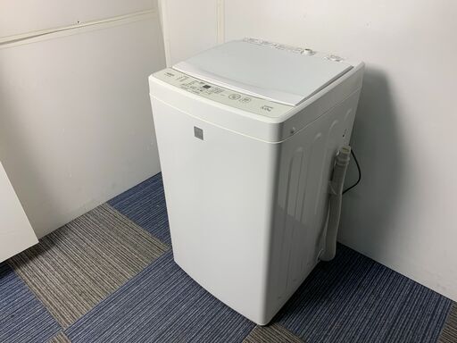 (240328)　アクア　全自動電気洗濯機　5kg　AQW-GS5E7　2020年製