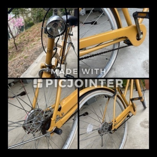 シティサイクル　自転車　２６インチ