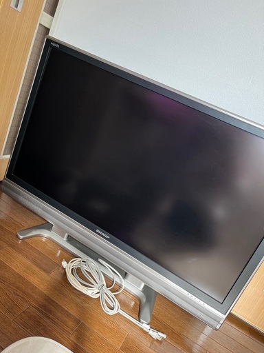 【動作確認済】46インチ 大画面SHARP AQUOS 配線あり