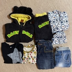 BD☆BG☆EDWIN☆100センチ男の子8着