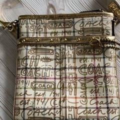 coachショルダーバック