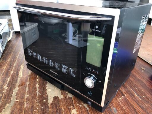 パナソニック 3つ星 ビストロ スチームオーブンレンジ 30L シャンパンブラック NE-BS900-NK