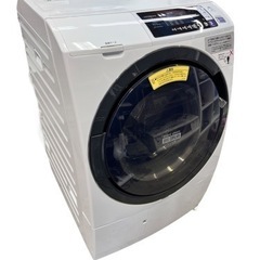NO.1297 【2017年製】 HITACHI 日立電気洗濯乾燥機 ドラム式洗濯機 BD-SG100AL形 10kg 乾燥時6kg 左開き 中古
