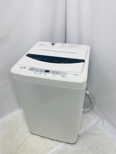 新生活応援 【中古】ヤマダ電機 YAMADA　Herb Relax　全自動電気洗濯機　YWM-T60A1　2017年製 家電 生活家電 洗濯機