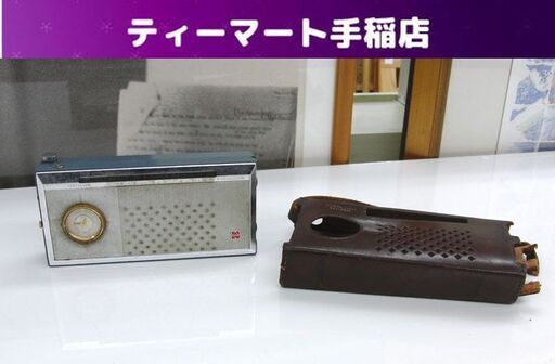 1960年代 ナショナル トランジスタラジオ T-94 SEIKO 時計付き 手巻き ヴィンテージ ジャンク 高度経済成長期 古き良き 札幌 手稲
