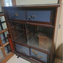 家具 収納家具 茶箪笥アンティーク