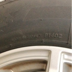 夏タイヤ ホイールセット 145/80R13 75Sの画像
