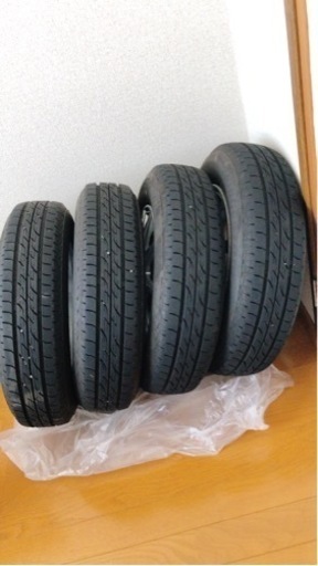 夏タイヤ ホイールセット 145/80R13 75S