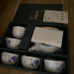 器道楽　急須　湯呑み5個セット
