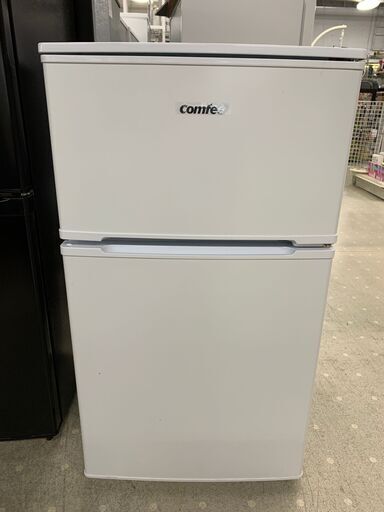 ★来店限定★　値下げ！　comfee　2ドア冷凍冷蔵庫　RCT90WH/E　90ℓ　2023年製
