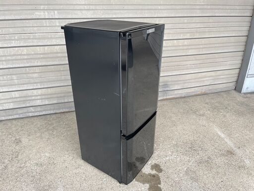 単身者向け 少し大きめな2ドア冷蔵庫 146L 三菱 MR-P15D-B 2018年製 中古動作品 クリーニング済み