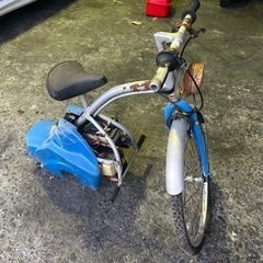 自転車バイク　ジャンクの画像