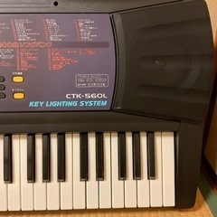 カシオ　キーボード　電子ピアノ　キー　ライティング　システムの画像