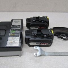 電動工具】Panasonic 18V充電デュアルディスクグラインダー125