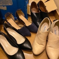 靴、まとめて