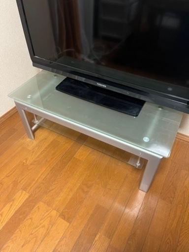 すりガラス風　テレビ台