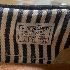 USA ♪ VANS バンズ ♪ 27.0 キャンバス スニーカーの画像