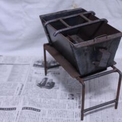自作　バーベキューコンロ　小型の画像