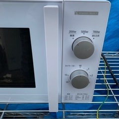 ヤマダ 電子レンジYMW-M17JW5美品の画像