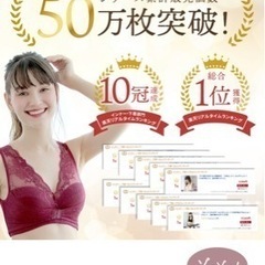 新品未使用　ルルクシェル　くつろぎ育乳ブラ　Mの画像