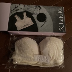 新品未使用　ルルクシェル　くつろぎ育乳ブラ　Mの画像