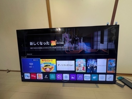 LG 4K液晶テレビ　65インチ　65NAN091JNA