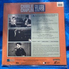 ☆LD/ LD LANDMARKLASERVISION CHARLIE CHAPLIN THE EARLY YEARS, VOLUME III◆チャーリーチャップリの画像