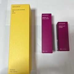アテニア　クレンジング+洗顔料+ローション化粧品