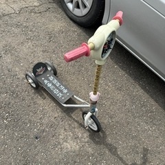 キックボード　仮面ライダークウガ　自転車 折りたたみ自転車の画像