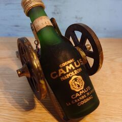 ナポレオンカミュ コニャックミニボトル 砲台ラック付き 古酒