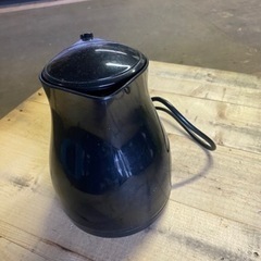 FUJI LIFE ワンプッシュオープン 電気ケトル 1.2L [キッチン 家電 湯沸かし器] F-1260 BKの画像
