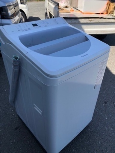 北九州市内配送無料　保証付き　2020年　パナソニック 8.0kg 全自動洗濯機 泡洗浄 ホワイト NA-FA80H8-W