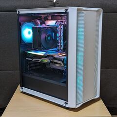 Ryzen7＆RX6700XT搭載　白くてオシャレな高性能ゲーミ...