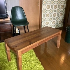 木製ベンチ