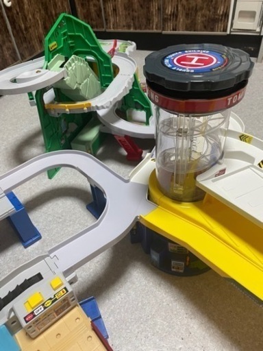 値下げ！ダブルアクショントミカビル 3点セット