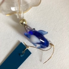 ガラス　風鈴　江戸ガラス　　伝統工芸　ハンドメイド　オブジェ　の画像