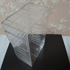 ②カセットブロック　CASSETTE BLOCK FTC-10　昭和　レトロ　カセットテープケース　カセットテープ収納の画像