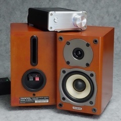 ミニHi-Fiデジタルアンプ S.M.S.L SA-36A Pro、ONKYO D-057M !! 共に最高音質と評価の高いアンプ とスピーカーのセットです、の画像