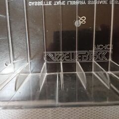 ⑤カセットブロック　CASSETTE BLOCK FTC-10　昭和　レトロ　カセットテープケース　カセットテープ収納の画像