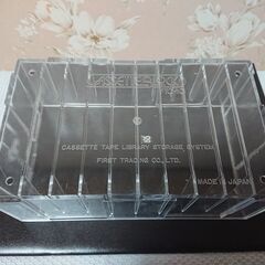 ⑤カセットブロック　CASSETTE BLOCK FTC-10　昭和　レトロ　カセットテープケース　カセットテープ収納の画像