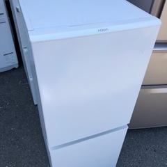 北九州市内配送無料 保証付き 2021年 AQUA 126L 2ドアノンフロン冷蔵庫