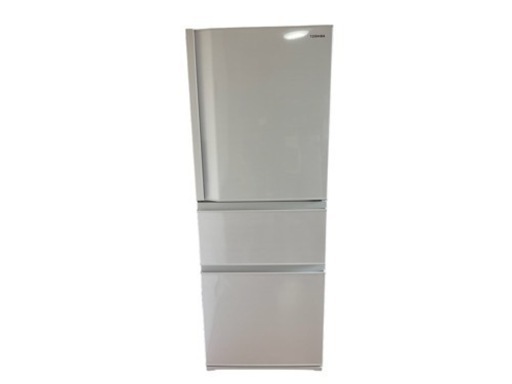 東芝 TOSHIBA 冷蔵庫 GR-S33SC(WT) 326L 2021年製