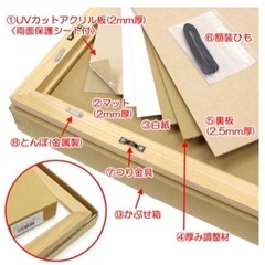 新品未使用！高級遺影額縁の画像
